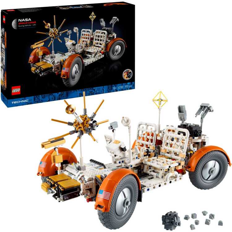 LEGO Technic - NASA Apollo maanwagen - LRV constructiespeelgoed 42182