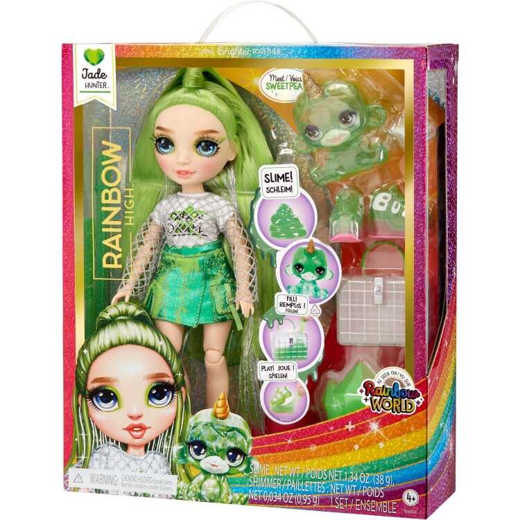 MGA Entertainment Rainbow High Slime Kit & Pet - Sunny pop