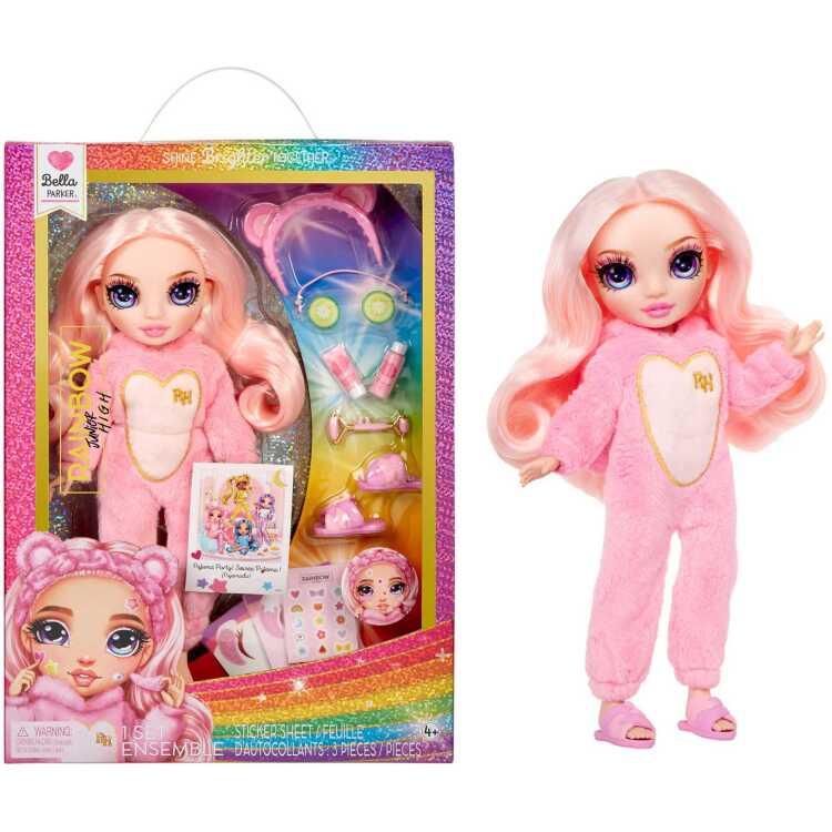 MGA Entertainment Rainbow High Junior High Pyjamaparty-modepop - Bella pop