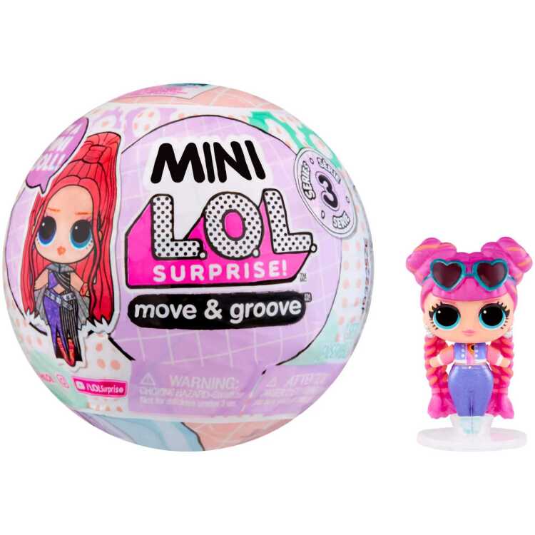 MGA Entertainment L.O.L. Surprise! Mini - Move-and-Groove S3 speelfiguur Assortiment product