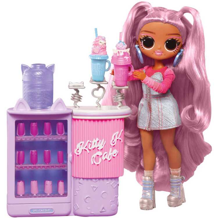 MGA Entertainment L.O.L. Surprise! O.M.G. Sweet Nails - Kitty K Café pop