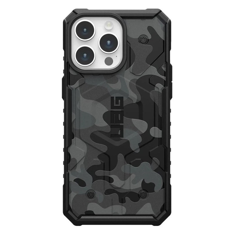 UAG Pathfinder Backcover iPhone 15 Pro Max Telefoonhoesje Groen