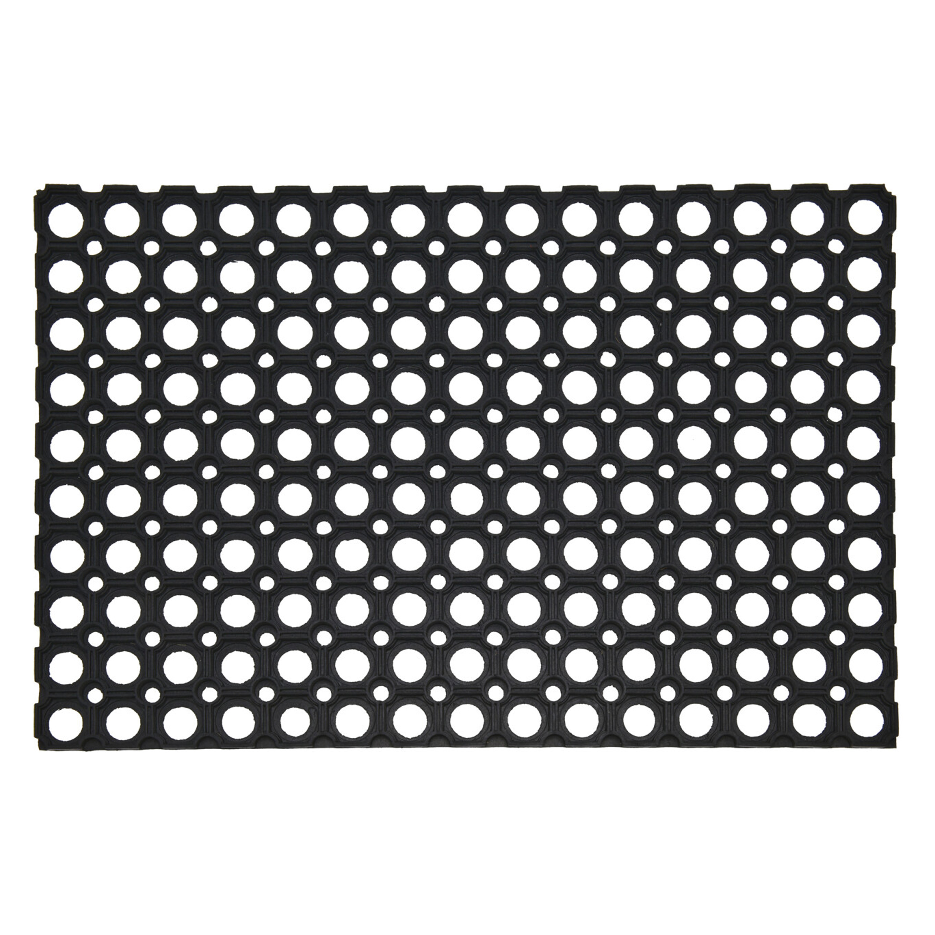 Deurmat - voor buiten - rubber - 60 x 40 cm - Droogloopmat - schoonloopmat -