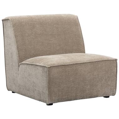 Fauteuil Stijn - zand - Leen Bakker