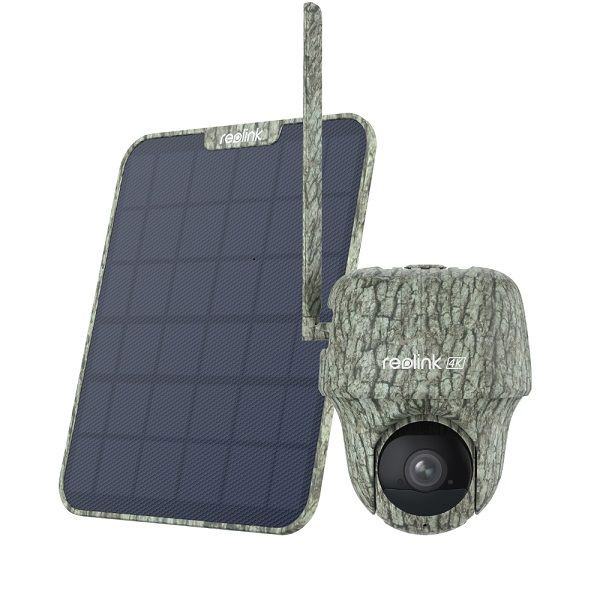 Reolink G450 + Solar Panel 2, wildlife 360° beveiligingscamera 8 MP, 4G LTE