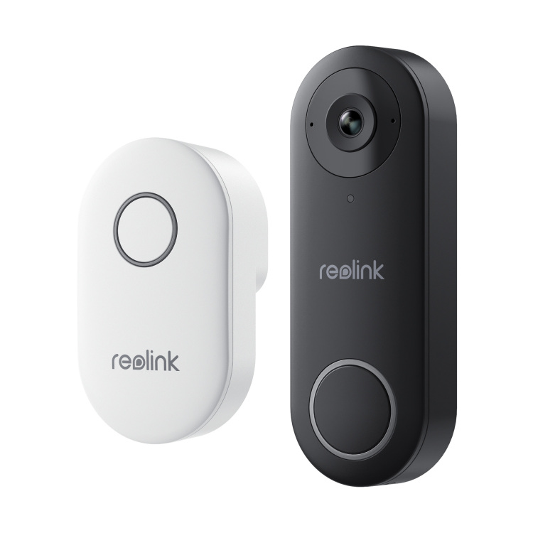Reolink Smart 2K+ Wired wifi video deurbel met gong deurbel
