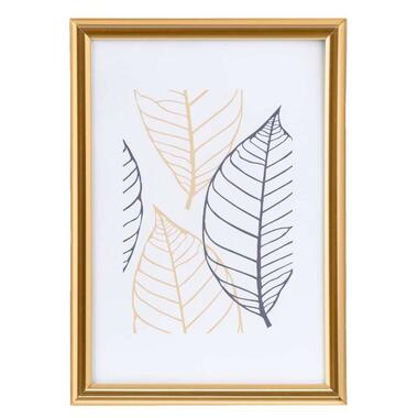 Fotolijst Easy Frame - goudkleur - 10x15 cm - Leen Bakker