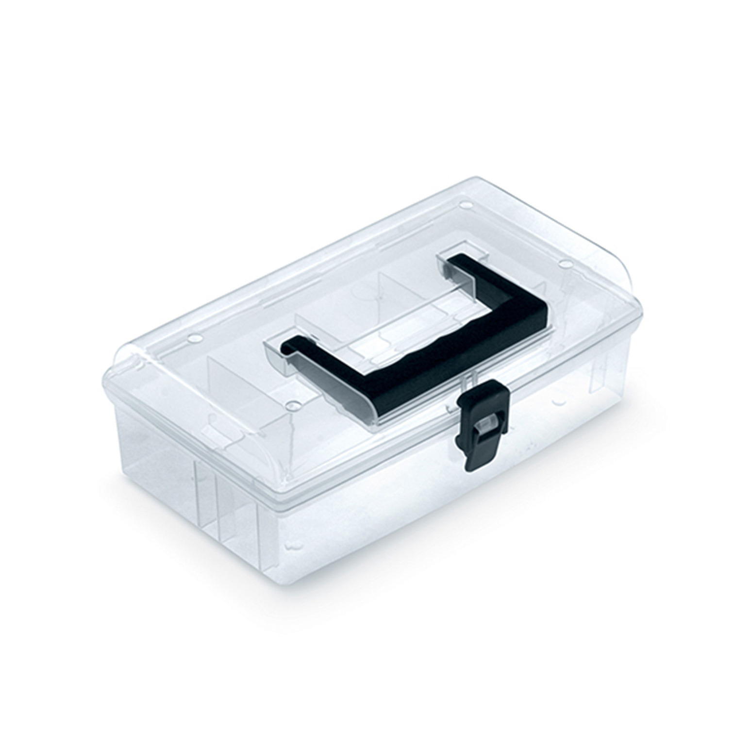 Sorteerbox/vakjes koffer - spijkers/schroeven/kleine spullen - 5 vaks - 24 x 15 x 8.5 cm -