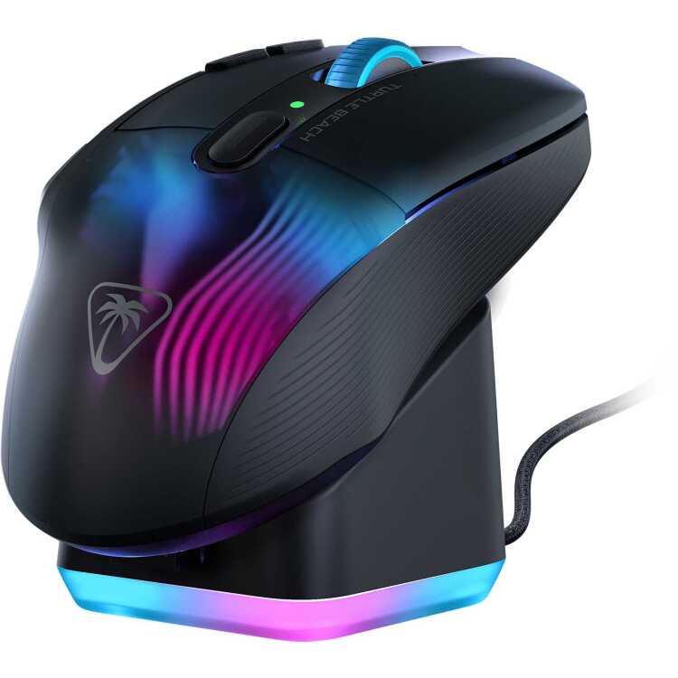 Turtle Beach Kone XP Air gaming muis USB-C / 2,4GHz / Bluetooth, 50 - 19.000 Dpi, RGB