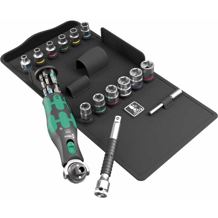 Wera 8009 Zyklop Pocket Set 3 bitset 27-delig