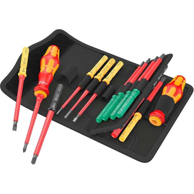 Wera Kraftform Kompakt VDE 17 Universal 1 Tool Finder schroevendraaier 17-delig