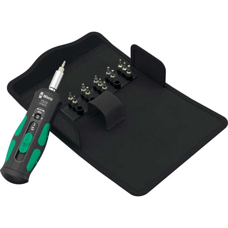 Wera 7510/14 Safe-Torque Speed gereedschapsset voor hardmetalen wisselplaatjes schroevendraaier 14-delig