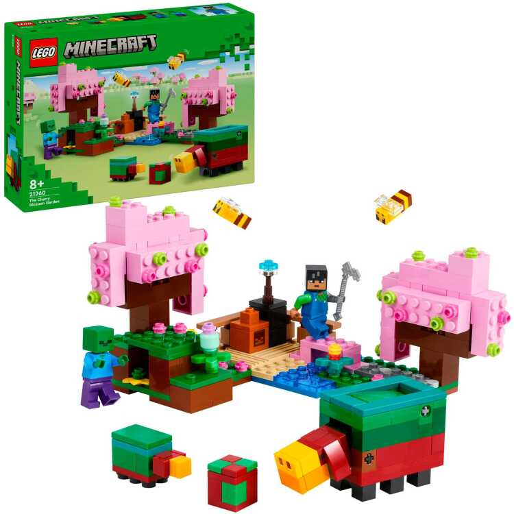 LEGO Minecraft - De kersenbloesemtuin constructiespeelgoed 21260