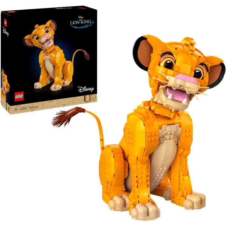 LEGO Disney - Jonge Simba de Leeuwenkoning constructiespeelgoed 43247