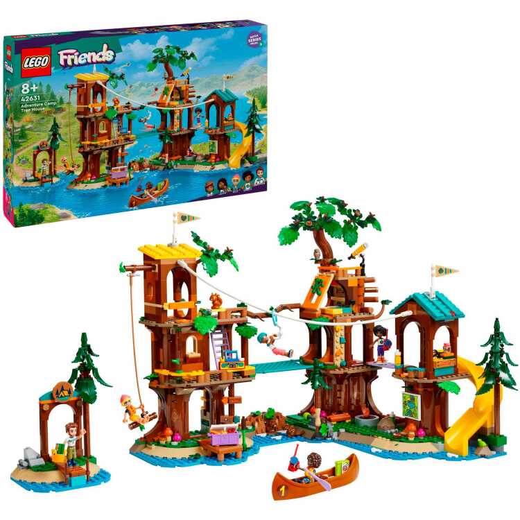 LEGO Friends - Avonturenkamp boomhut constructiespeelgoed 42631