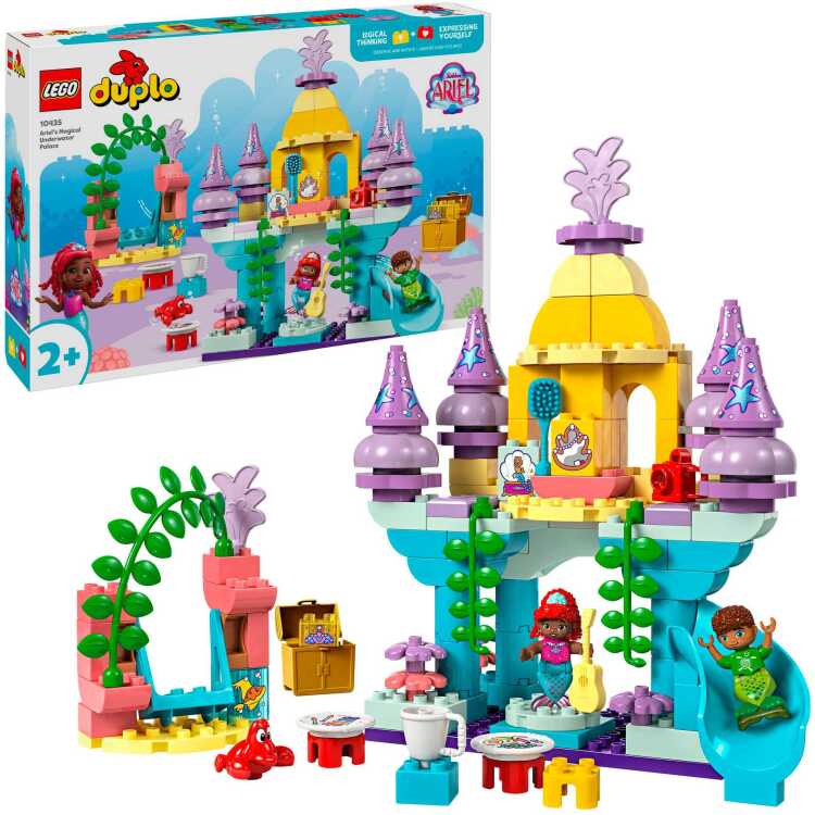 LEGO DUPLO - Ariëls magische onderwaterpaleis constructiespeelgoed 10435
