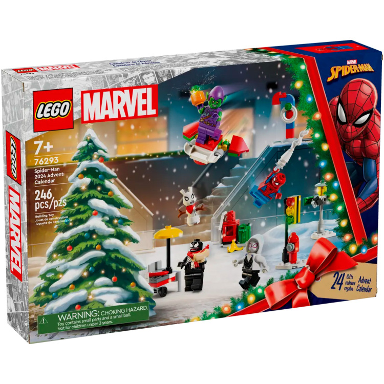 LEGO Marvel - Spider-Man adventkalender 2024 constructiespeelgoed 76293