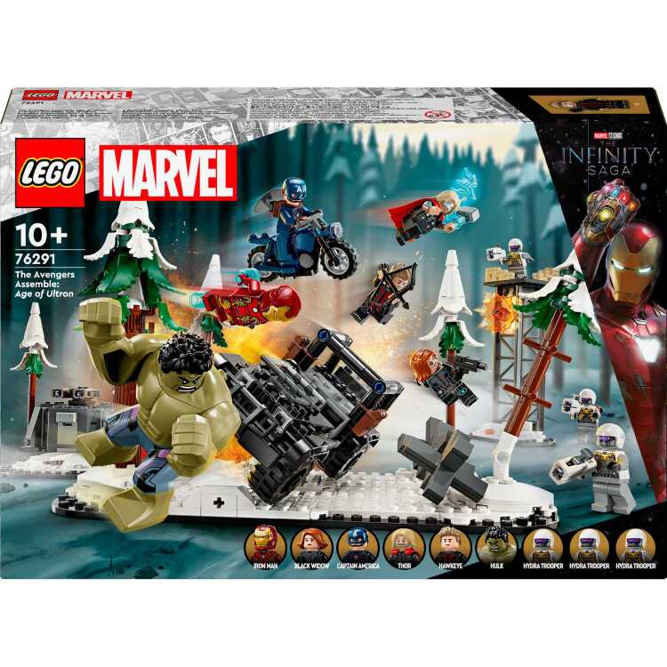 LEGO Marvel - The Avengers Assemble: Age of Ultron constructiespeelgoed 76291