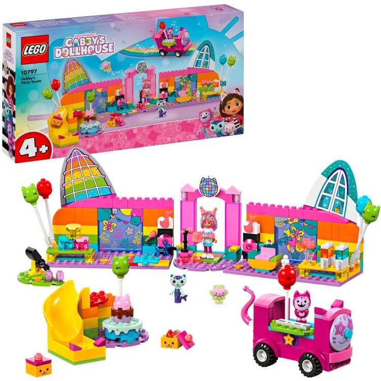 LEGO Gabby's poppenhuis - Gabby's feestkamer constructiespeelgoed 10797
