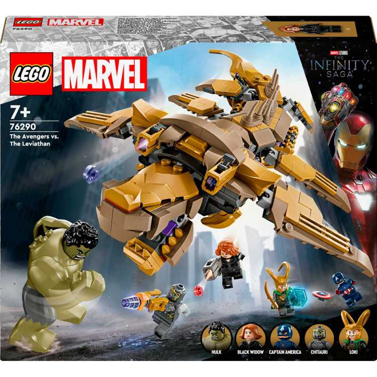 LEGO Marvel - De Avengers vs. de Leviathan constructiespeelgoed 76290