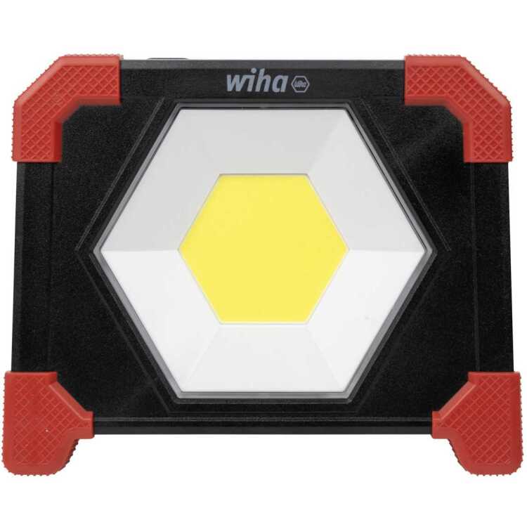 Wiha Accubouwlamp 30W bouwlamp 750-3.000 lm