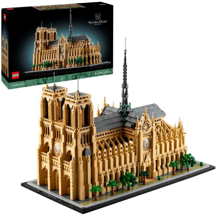 LEGO Architecture - Notre-Dame van Parijs constructiespeelgoed 21061