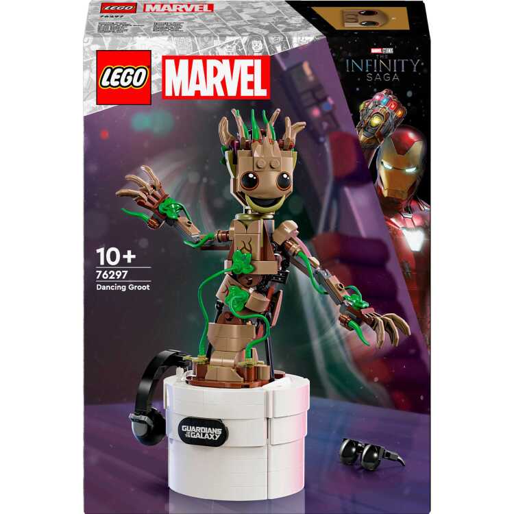 LEGO Marvel - Dansende Groot constructiespeelgoed 76297