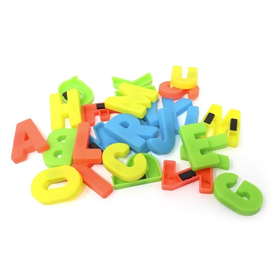 Alfabet letters magnetisch set 26x stuks - 4 cm - magneet - koelkast - whiteboard -