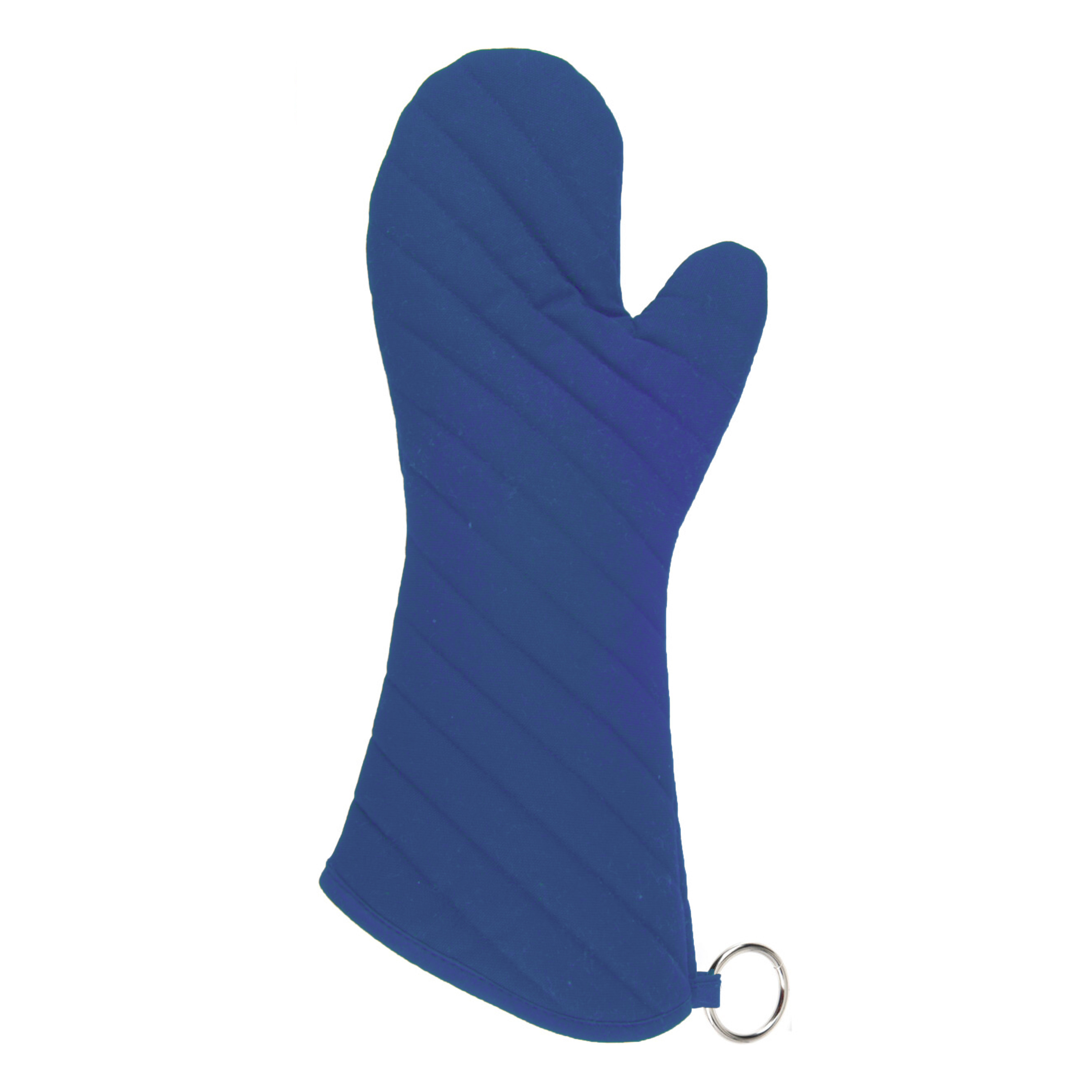 BBQ handschoenen - hittebestendig tot ... - blauw - katoen - ovenwanten -