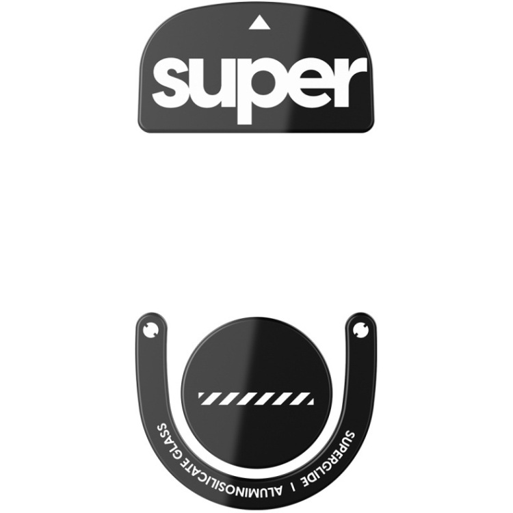 Pulsar Superglide Version 2 Glass Skates for Logitech G Pro X Superlight 2 muis skate