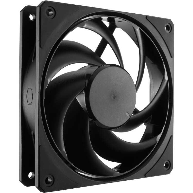 Cooler Master Mobius 120 Black Edition case fan 4-pins PWM fan-connector