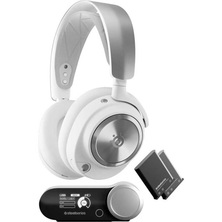 SteelSeries Arctis Nova Pro Wireless X gaming headset Pc, PlayStation 4, PlayStation 5, Xbox One, Xbox Series X|S, Nintendo Switch