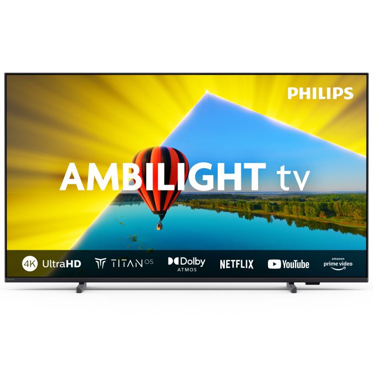 Philips 43PUS8079/12 4K Ambilight TV led-tv 3x HDMI, 2x USB, CI, Bluetooth, LAN, WLAN, HDR10, Dolby Digital