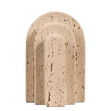 Boekensteun Raven (1 stuk) - beige - 17,5x11,5x7 cm - Leen Bakker