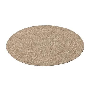 Vloerkleed Fairford - naturel - Ø100 cm - Leen Bakker