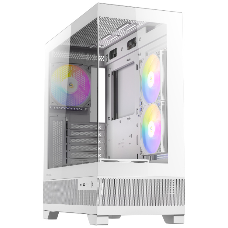 Antec CX700 Elite RGB tower behuizing 1x USB-A | 1x USB-C | Tempered Glass