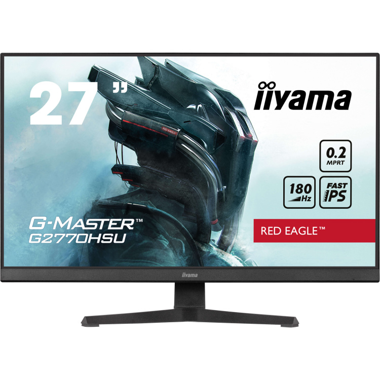 iiyama G-Master Red Eagle G2770HSU-B6 gaming monitor 180 Hz, HDMI, DisplayPort, Audio