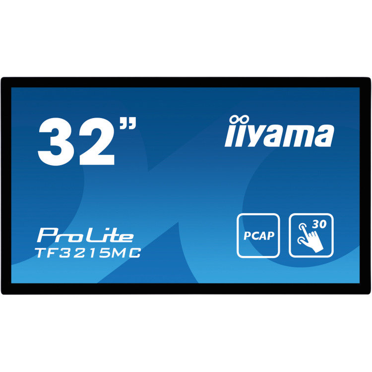 iiyama ProLite TF3215MC-B2 monitor VGA, HDMI, DisplayPort, Touch
