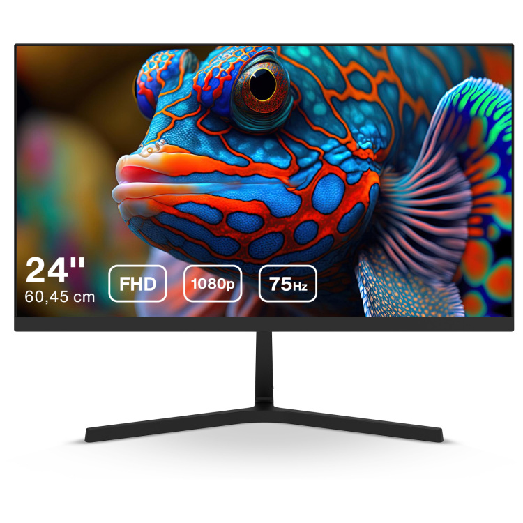 Dahua DHI-LM24-B201S ledmonitor 100 Hz, VGA, HDMI, Audio