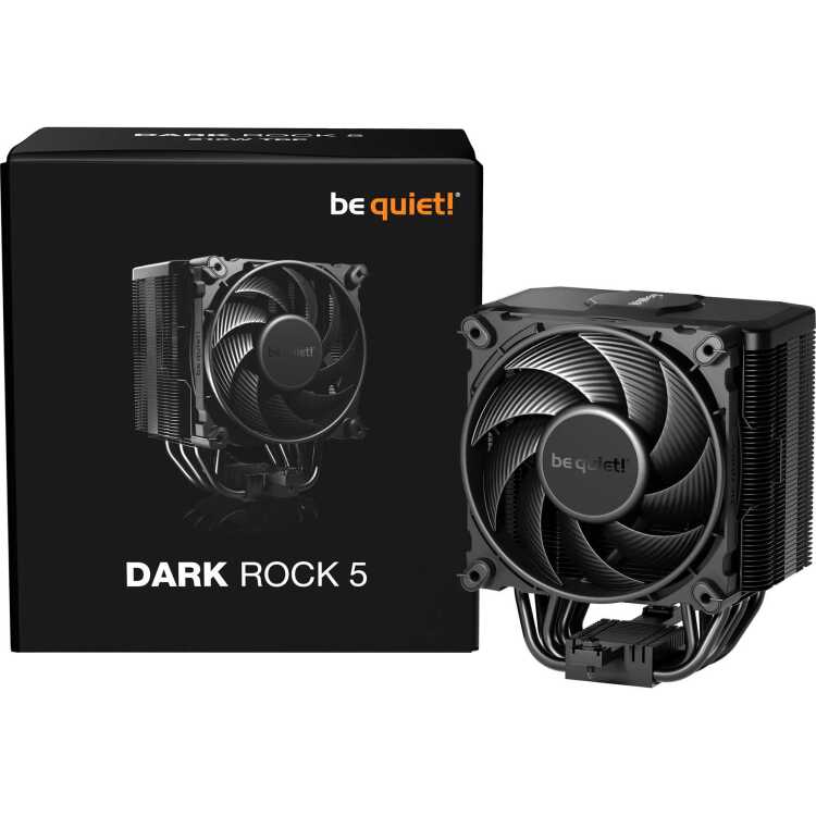 be quiet! Dark Rock 5 cpu-koeler 4-pins PWM fan-connector