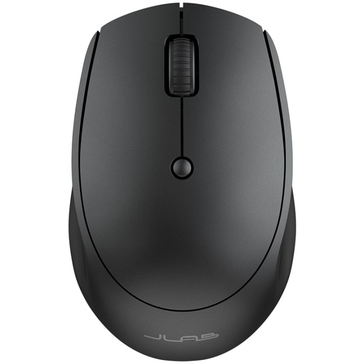 JLab Go Wireless Mouse muis 800 - 1600dpi, Bluetooth 5 / 2.4 GHz