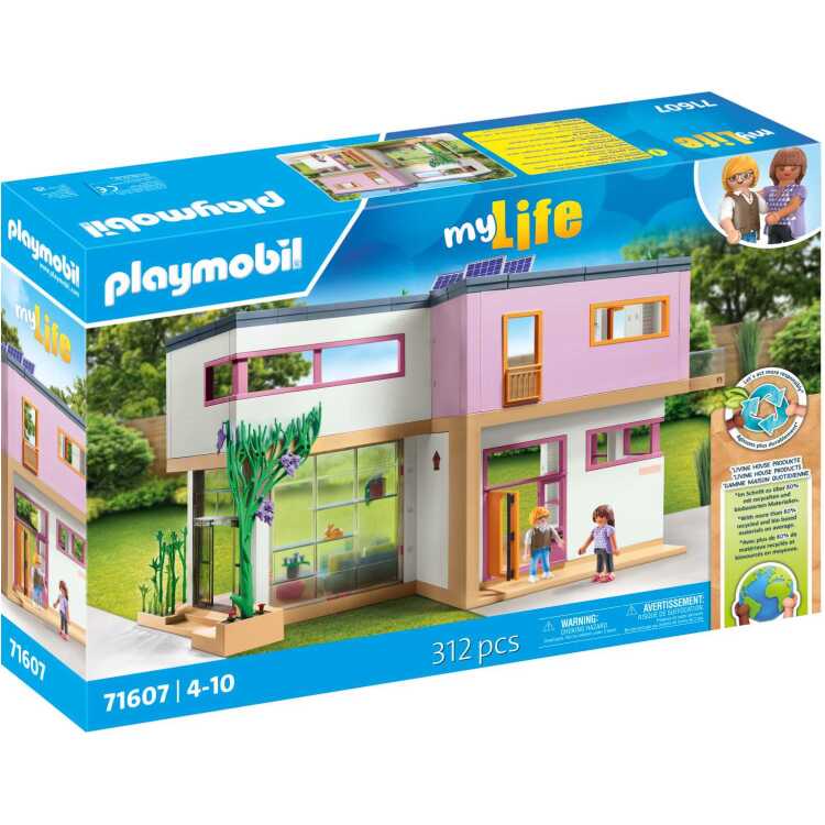 PLAYMOBIL myLife - Huis met serre constructiespeelgoed 71607