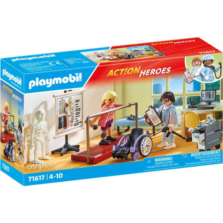 PLAYMOBIL Action Heroes - Orthopedie constructiespeelgoed 71617