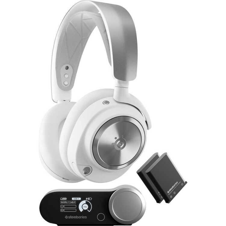 SteelSeries Arctis Nova Pro Wireless P gaming headset Bluetooth, Pc, PlayStation 4, PlayStation 5, Nintendo Switch