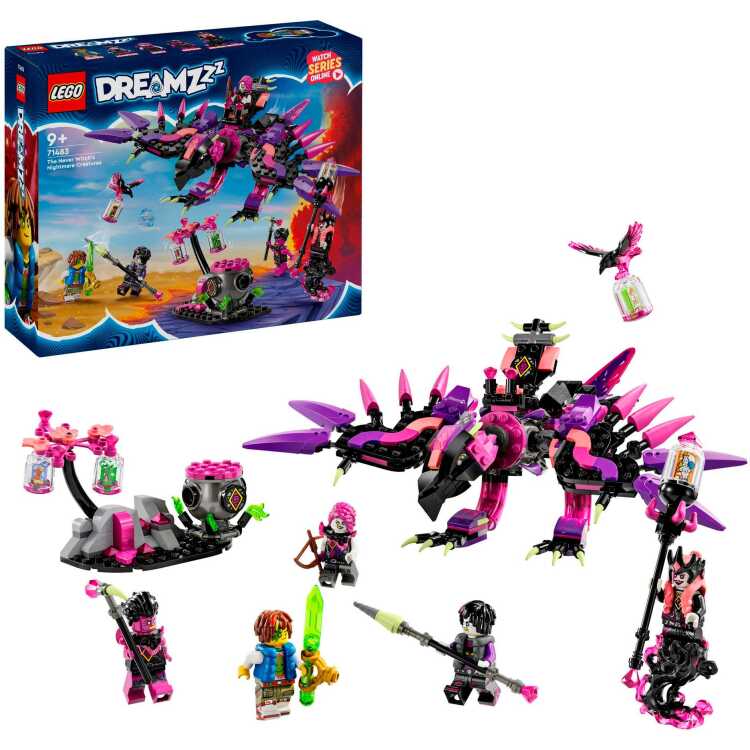 LEGO DREAMZzz - De nachtmerriewezens van de Neder Heks constructiespeelgoed 71483