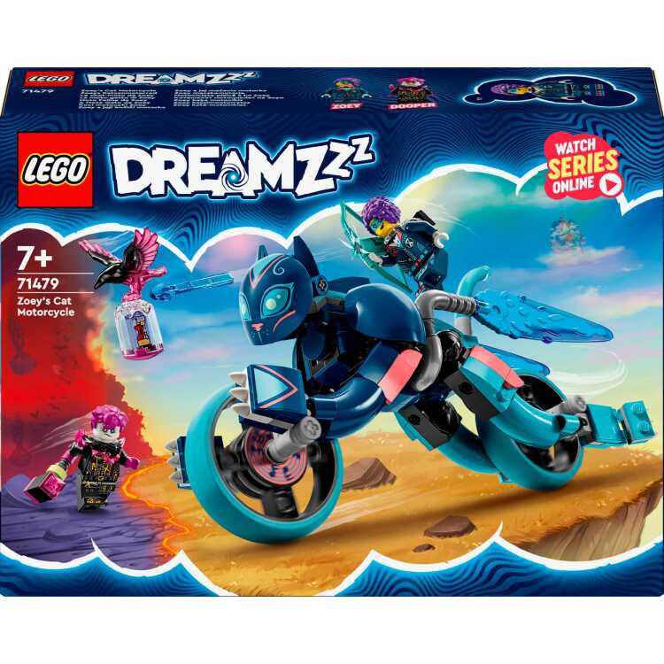 LEGO DREAMZzz - Zoey's kattenmotor constructiespeelgoed 71479