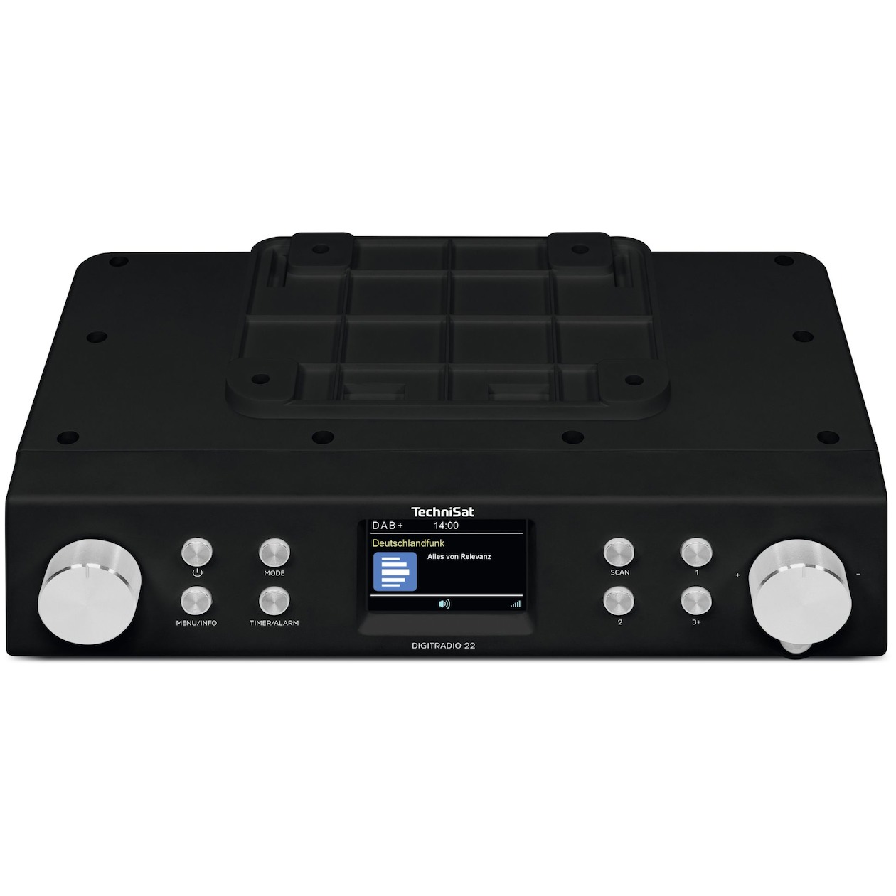 TechniSat Digitradio 22 DAB radio Zwart