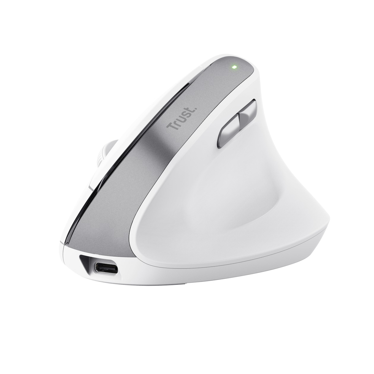Trust Bayo II Ergonomic Wireless Mouse Muis Wit