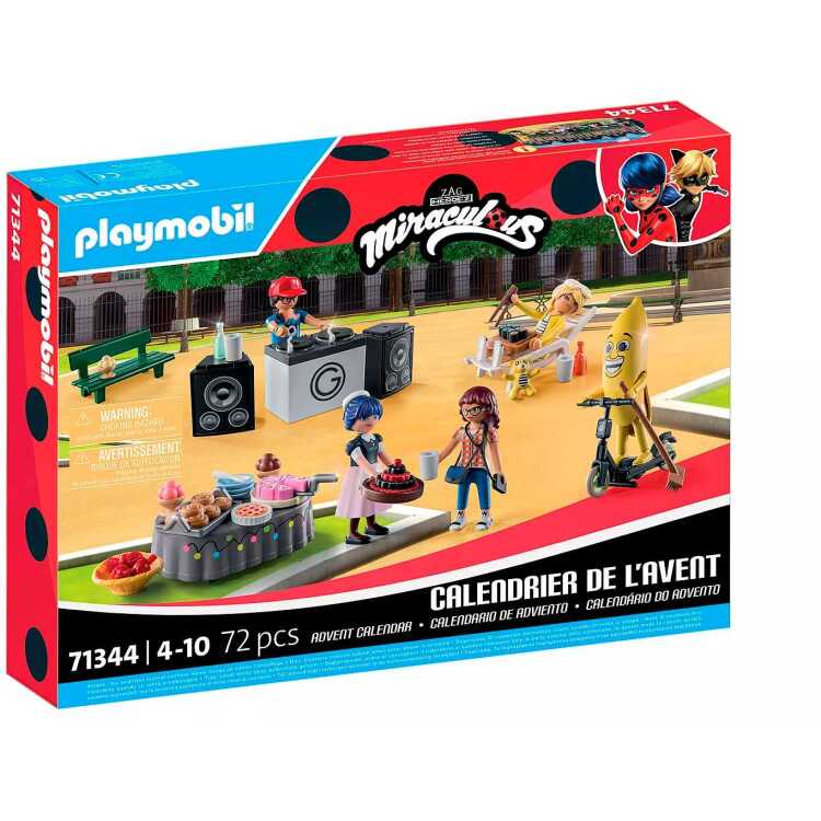 PLAYMOBIL Adventskalender - Picknick in Parijs constructiespeelgoed 71344