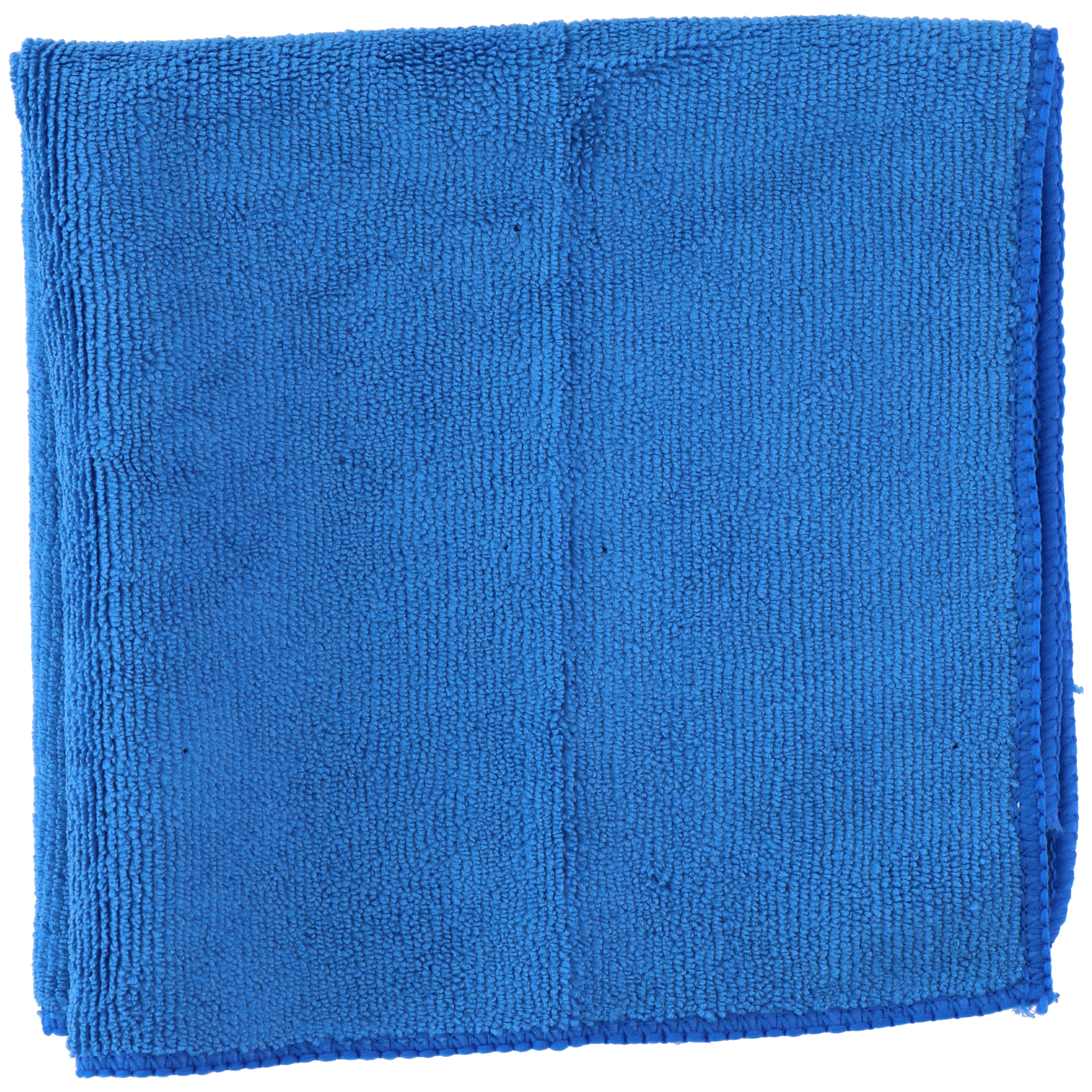 Auto poetsen microvezeldoek - glas/autoruiten - schoonmaakdoek - 35x35 cm - auto wassen -